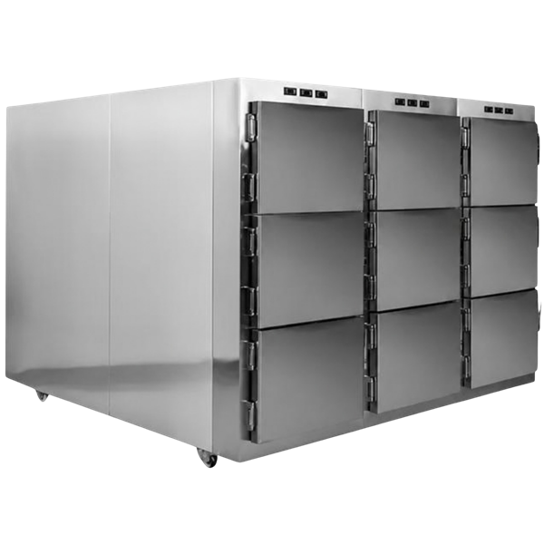 9 Bodies Morgue Freezer